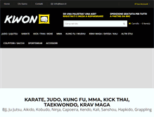 Tablet Screenshot of kwon.it